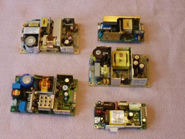 DC geregelte Schaltnetzteile 5 Stk. für 5V, 12V, 24V Netzteiladapter