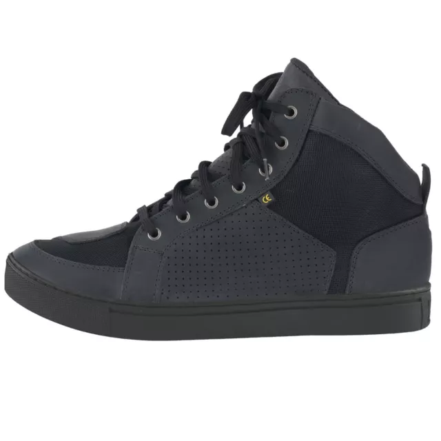 Diora Nixon Waterproof Motorbike Motorcycle Urban Paddock Boots Black
