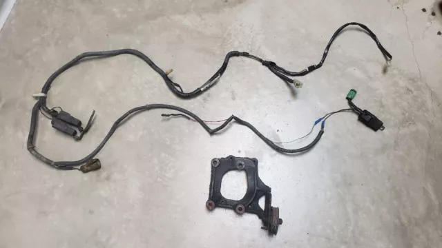 88-91 CRX Civic Air Condition Sanden A/C  Compressor Mounting Bracket / Harness