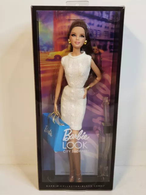 The Barbie Look City Shopper Sweater Dress Model Muse Doll 2012 Mattel X9196 Nib