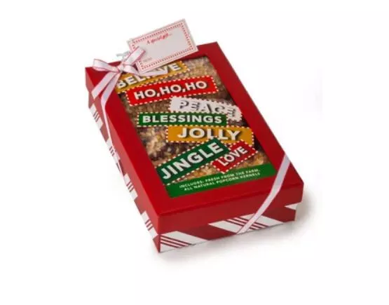 NIB Wabash Valley Farms Holiday Mixed Popcorn Kernels trio Gift Set non-gmo