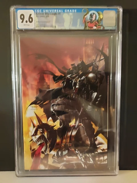 BATMAN WHO LAUGHS #1 CGC 9.6 Tyler Kirkham Variant Cover C
