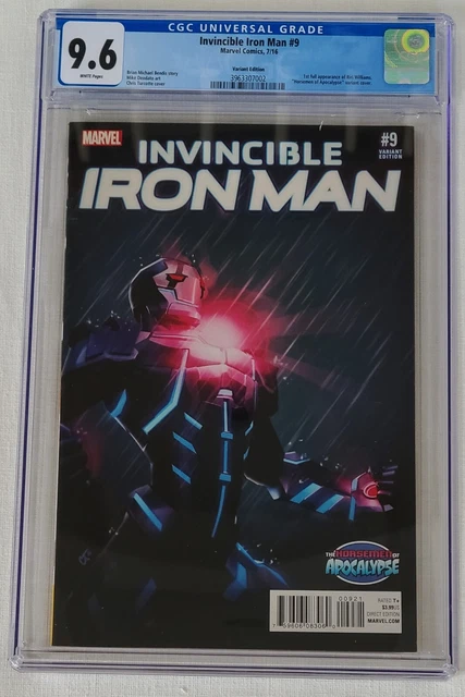Invincible Iron Man #9 Turcotte HoA Variant CGC 9.6 1st Riri (1 copy) 2