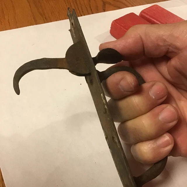 Thumb Latch Handle For Porch Door ￼Pull Barn Gate VTG Rustic Antique. Hardware 9
