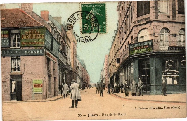 CPA Flers(orne) .- Rue de la boule (195923)