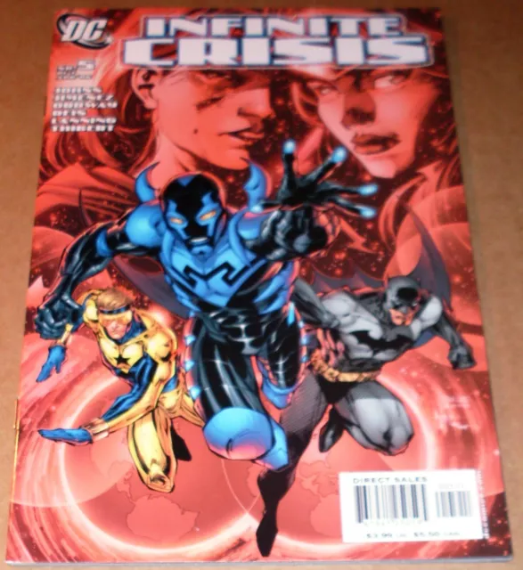 Infinite Crisis #5 DC 1st appearance Jamie Reyes New Blue Beetle 2006 Jim Lee
