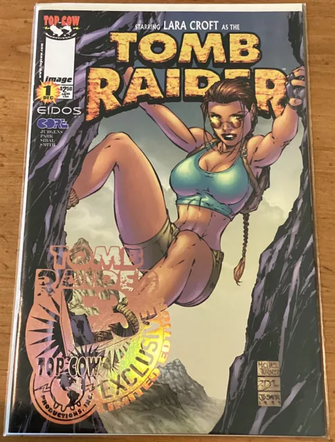 Tomb Raider #1 Vf/Nm E3 Foil Stamped (Michael Turner Cover) *Rare* 1999