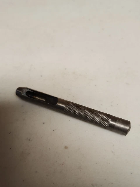 U6 1/4" PUNZÓN DE CUERO PUNZÓN AGUJERO Herramienta perforadora sin marca