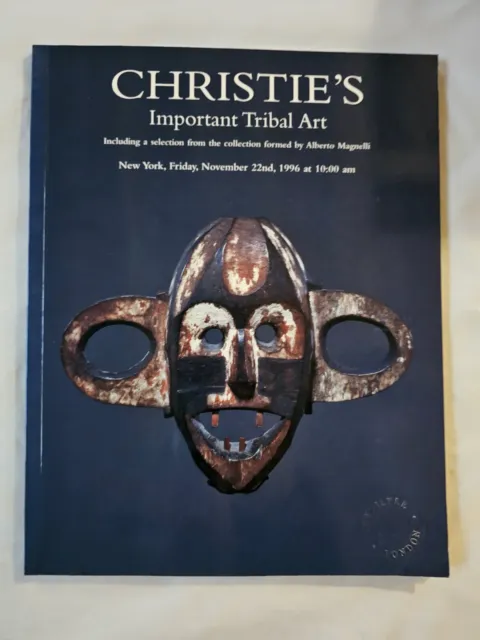 Catálogo Cristianas Arte Tribal Importante Ny. Nov 1996