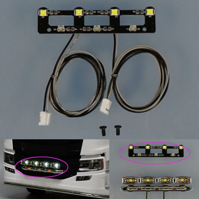 Kit Feux Arrière LED Métallique Pour Camion RC Tamiya 1/14 (Scania R730 Kit Feux Arrière LED Métallique Pour Camion RC Tamiya 1/14 (Scania R730