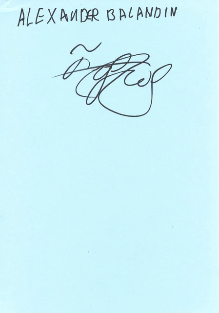Aleksandr Balandin Rußland 2.WM 2013  Turnen  Karte original signiert WL 341377