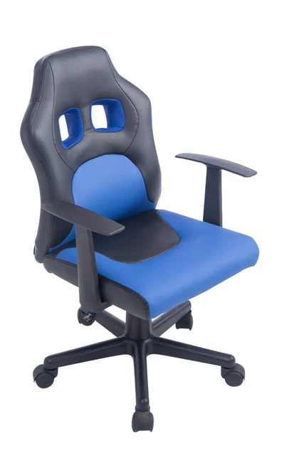 TPFLiving Niños Silla de acero Funny Cuero Artificial