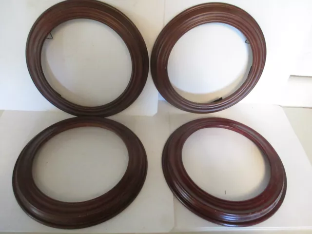 Lot 4 Vanhygan & Smythe Wood 8"  Collector Plate Holders