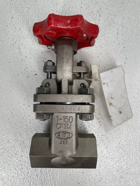 ALOYCO Fig: 114S Stainless Steel CF3M Gate Valve 1" Class 150 Socket Weld Ends