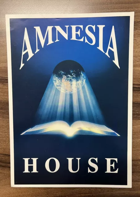 AMNESIA HOUSE ‘RAGE’ Early 90s Acid House Rave Flyer Mint Condition.