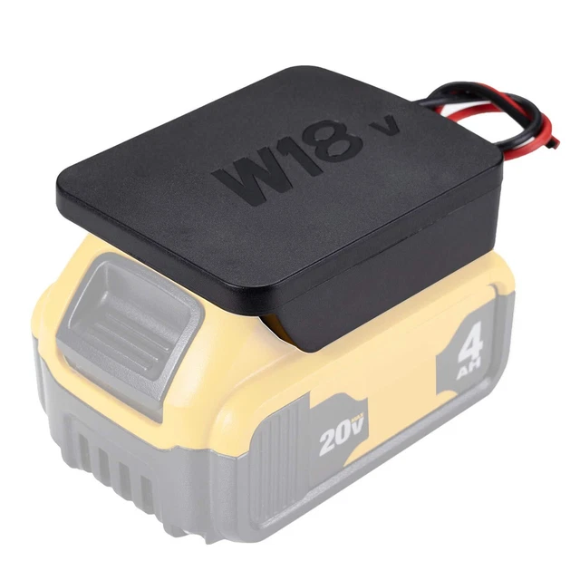 Power Wheels Adaptor for dewalt 20V Battery for dewalt 18V Dock Power ...