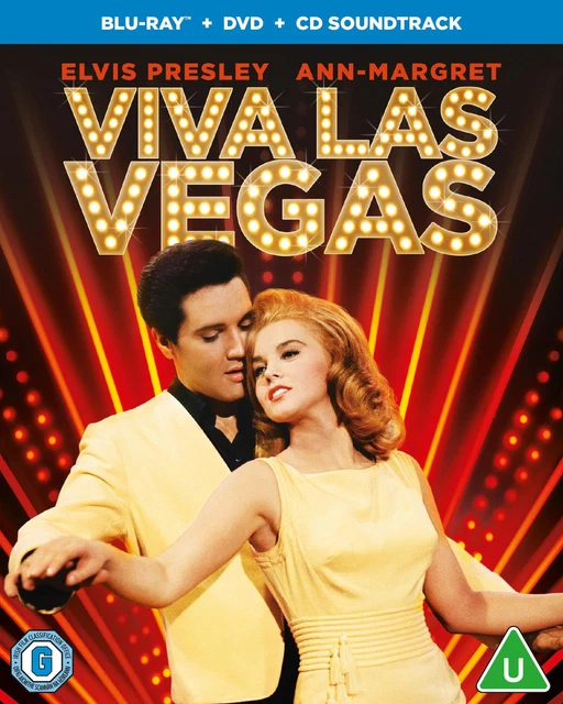 VIVA LAS VEGAS (Blu-ray) Ann-Margret Cesare Danova Elvis Presley Jack ...