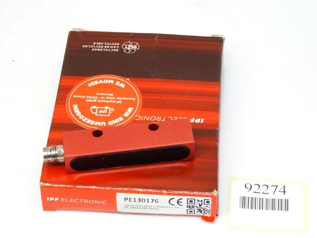 Ipf electronic Capteur Laser PE130176 / Neuf Emballage D'Origine