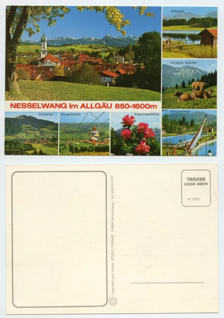 107654 - hives in the Allgäu - old postcard