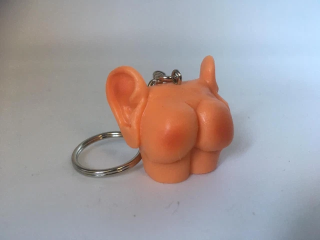 Lustiger Schlüsselanhänger 'Arsch Mit Ohren' – Witziges Geschenk, Made In Germany, Mit Spaltring