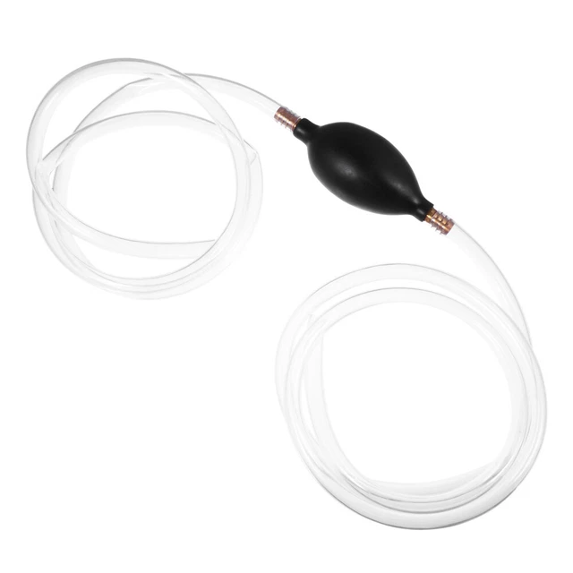 Potabile 200cc 5L/min Manuale Auto Pompa Sifone Tubo Estrattore Olio Liquido Trasferimento Mano Pompe Ad Aria per Auto Moto,strumenti officina,Imbuto per olio