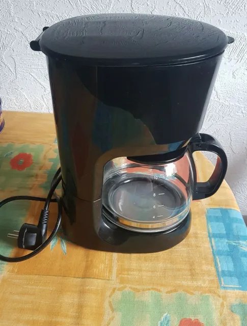 TecTro Kaffeeautomat KA 181 Kaffeemaschine 10 Tassen Glaskanne Abschaltautomatik