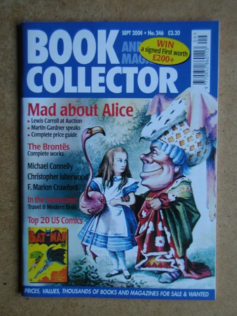 Book and Magazine Collector. September 2004. Alice in Wonderland, Brontes etc