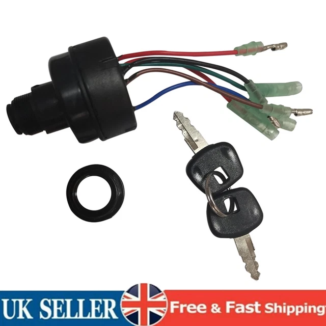 FOR TOHATSU OUTBOARD Nissan Outboard Control Box Ignition Key Switch