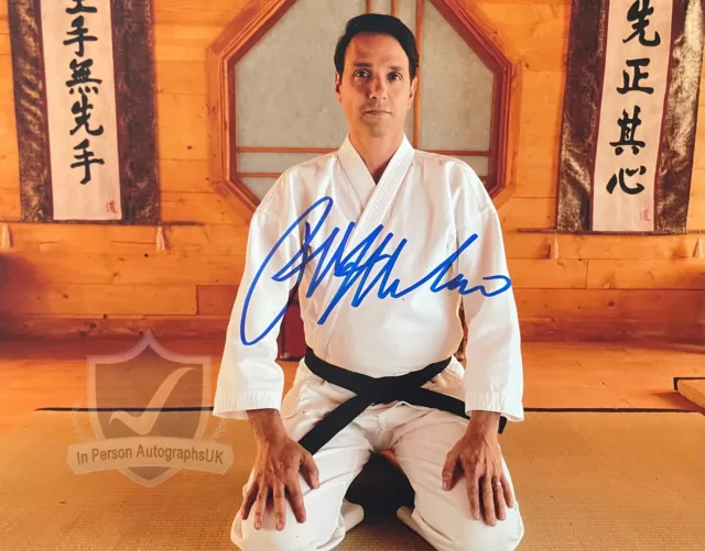 Ralph Macchio COBRA KAI Signed 11x14 Photo AFTAL OnlineCOA