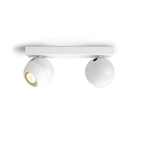 Philips Hue White Amb. Buckram Spot 2 fl