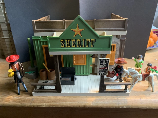 Playmobil sheriff's sales office