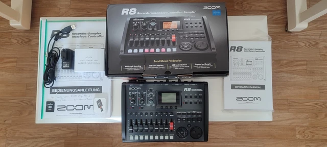 Zoom R8 8-Track Digitaler Rekorder - Audio-Interface - Controller - Effektgerät