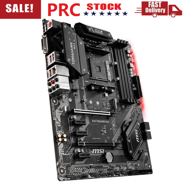 MSI B450 TOMAHAWK max Motherboard with AMD Ryzen 7 2700X