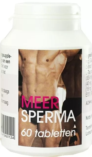 MEER SPERMA  (60tabs) Stimuliert die Spermienproduktion