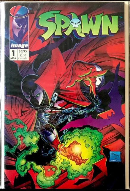 SPAWN #1 Image Comics 1992 VG+/NM-