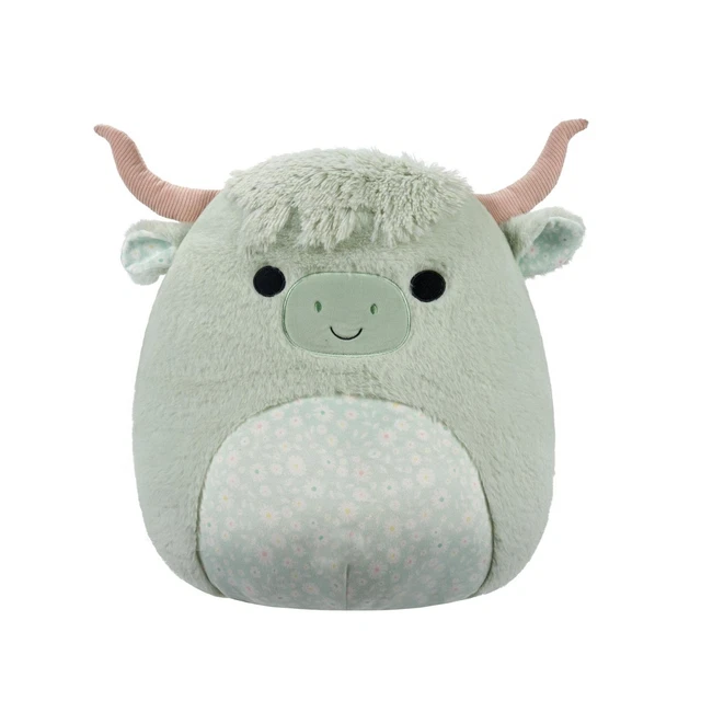 Squishmallows FuzzAMallows Iver Highland Cow 40cm | Bauernhoftiere Plüsch