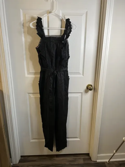 Frame Black Jumpsuit Size XS NWT