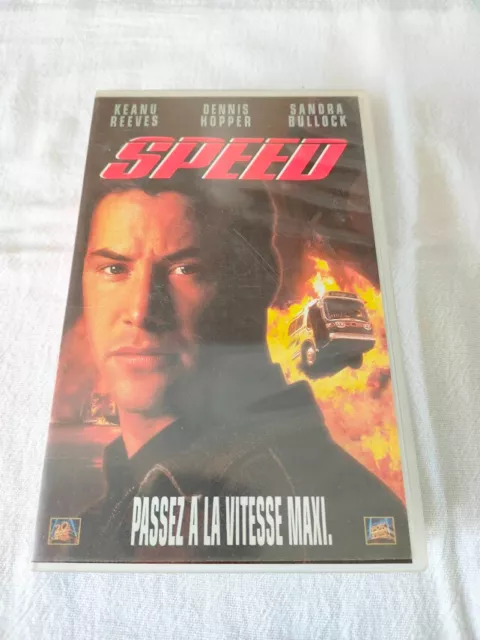 K7 Vhs  "Speed" Cassette Vidéo Dennis Hopper  Sandra Bullock  Keanu Reeves