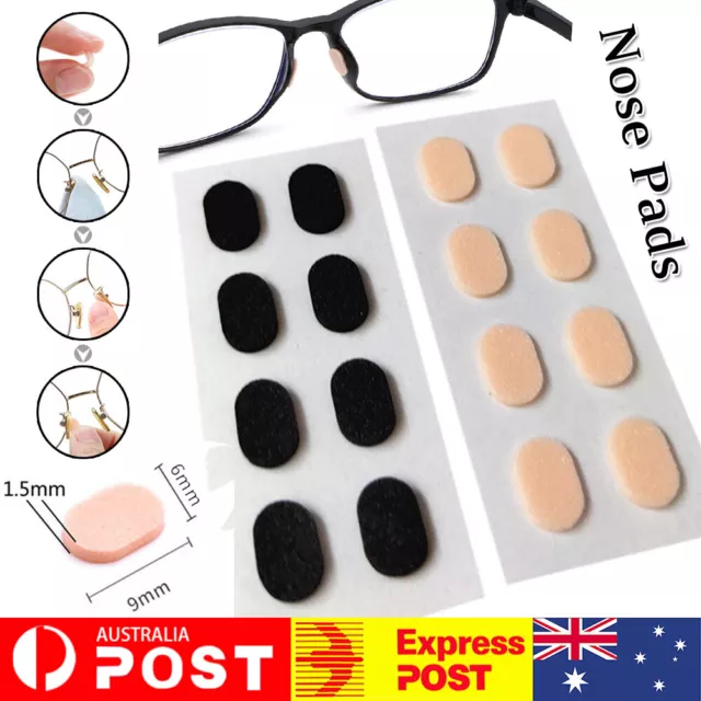 8~160PCS Anti-Slip Stick On Nose Pads EVA Foam For Eye Glasses Sunglasses