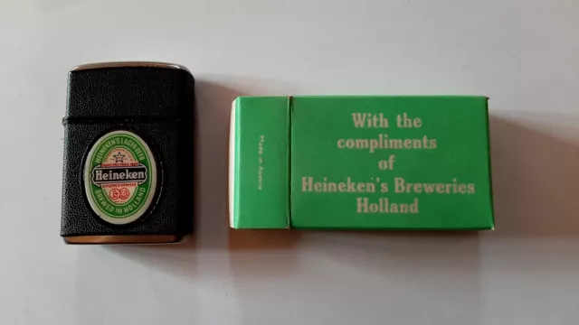Briquet publicitaire Heineken