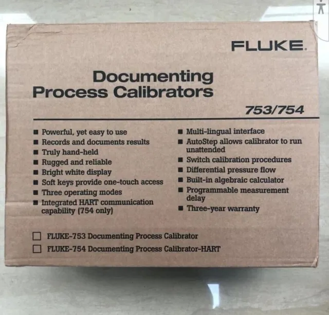 Calibratore di processo multifunzione con documentazione Fluke 754 HART...