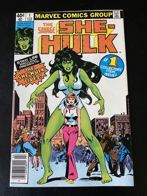 Savage She-Hulk #1 Marvel 1980 1st & Origin She Hulk VF+ 8.5 NICE KEY **LOOK**