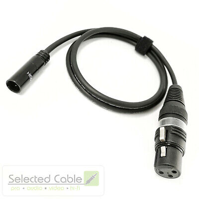 Cavo Blackmagic Adattatore Microfono Kamera W Blackmagic 75cm Mini Jack ad Angolo Su XLR 