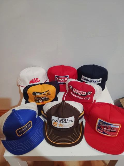 Casquette Vintage De Camionneur Jaune - Devant En Mousse, Dos Mesh, Réglable Par Clip