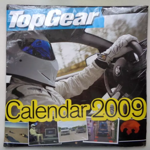 NEW Top Gear Official Calendar 2009 Collectable unopened