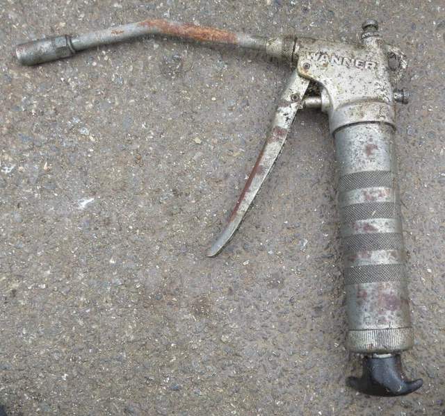 VINTAGE WANNER GREASE Gun Car Tractor Tool Made in Switzweland £1.45
