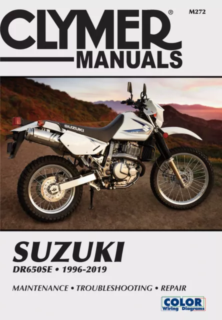 Suzuki DR650 Series 1996-2019 Clymer Workshop Manual