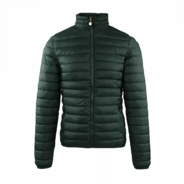 Giubbotto Uomo Piumino 100 Grammi Slim Fit Giubbino Leggero Verde S M L XL XXL X