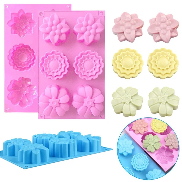 bonbon de pudding Moule à gâteau Moule de savon silicone Fournitures de savons