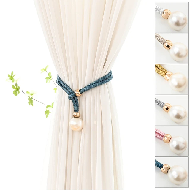 Curtain Tiebacks Window Tie Backs Rope Holdbacks Living Room Bedroom Ornament